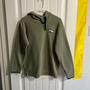 pink olive sweatshirt